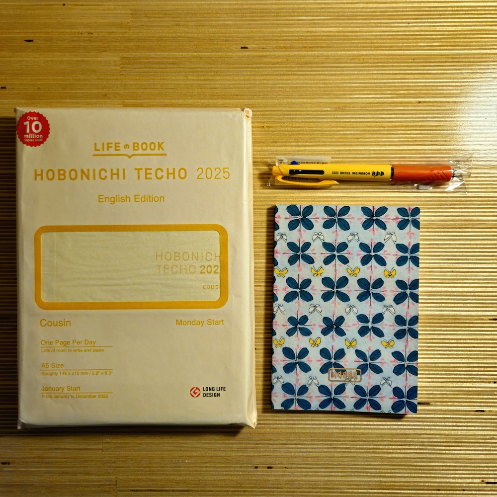 Hobonichi Techo 2025 Planner Set